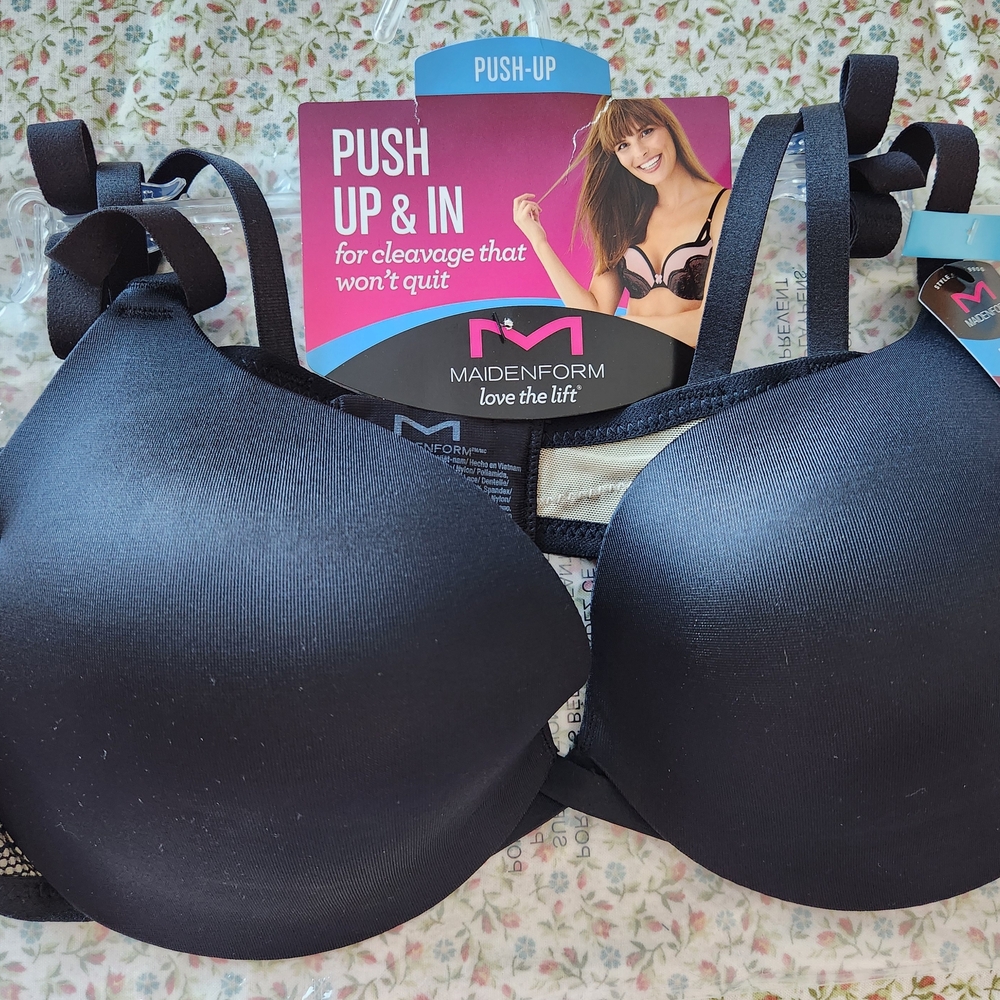 Black Push-Up Bra